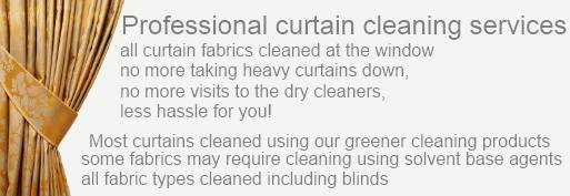 curtain cleaning Nottingham and Derby
